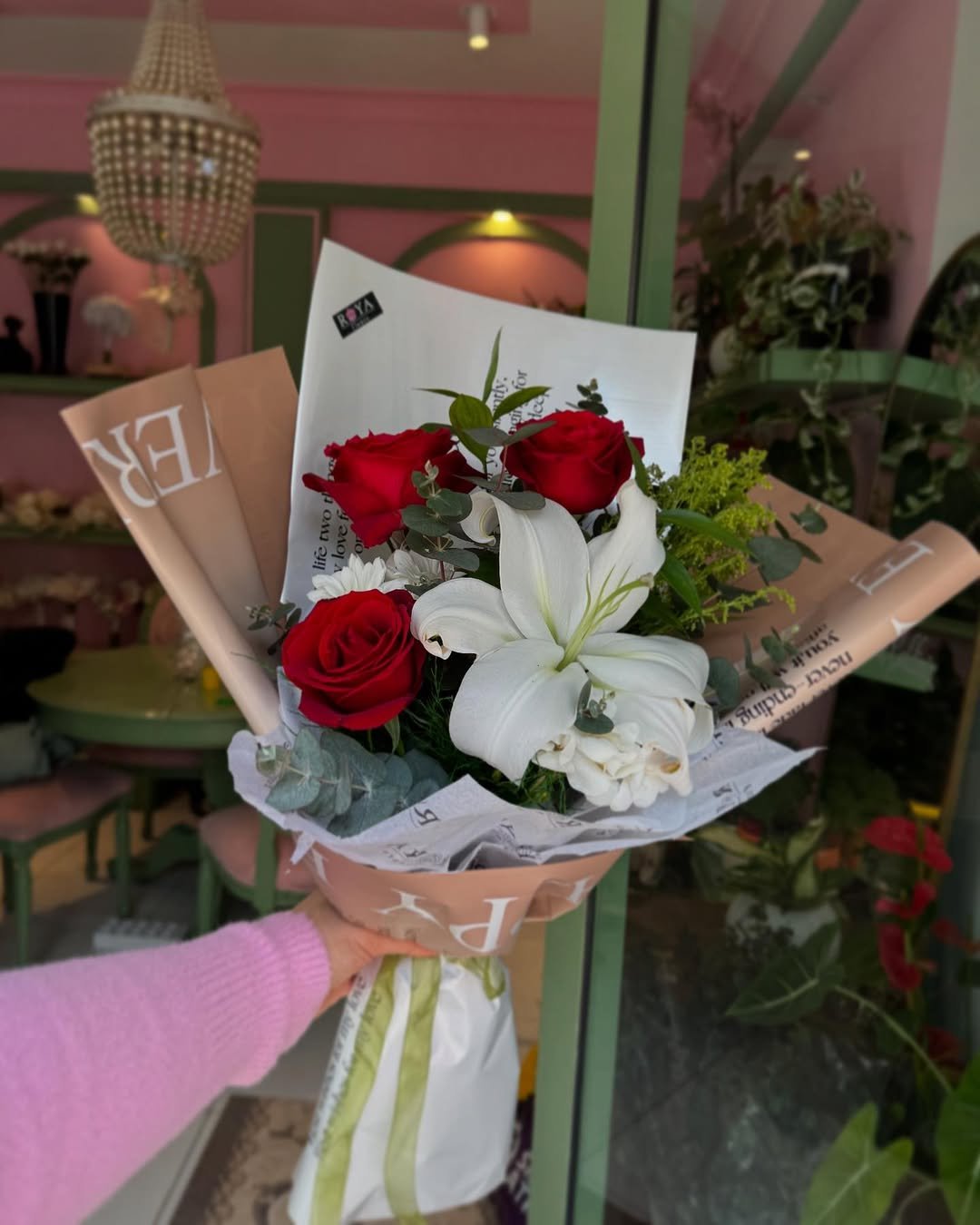 Karışık gül buketi – Bursa teslimat